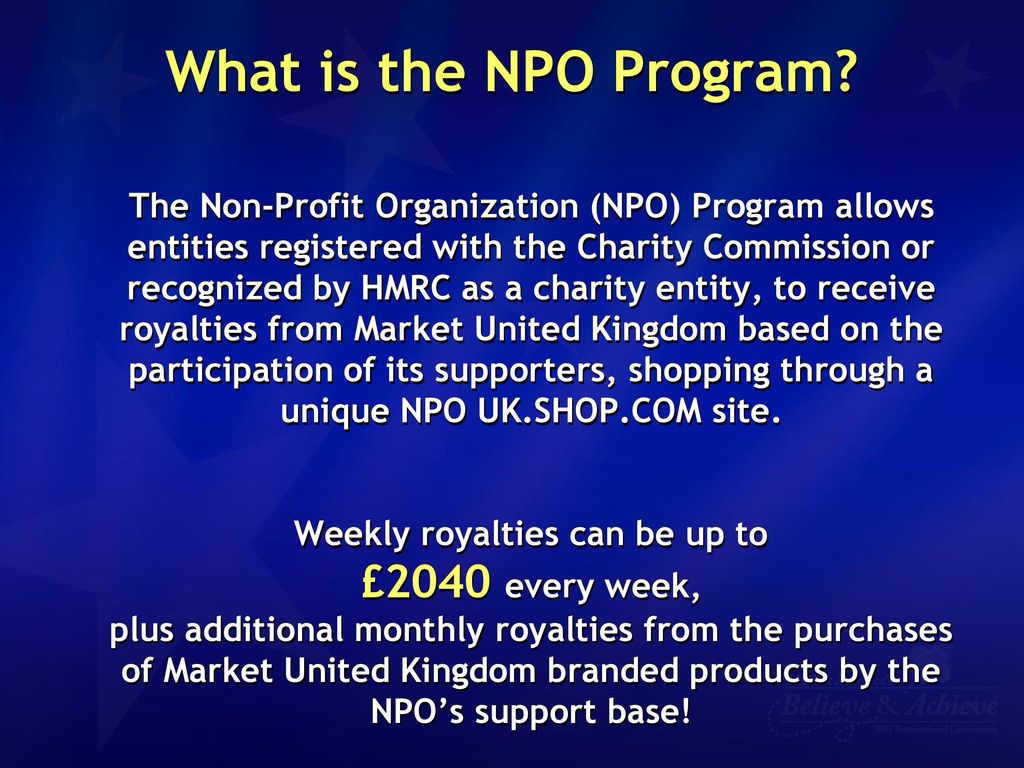 non profit organizations list